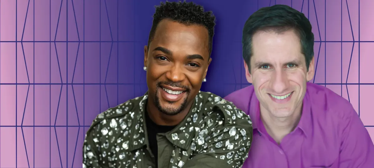 Seth Rudetsky and J Harrison Ghee at Bram Goldsmith Theater