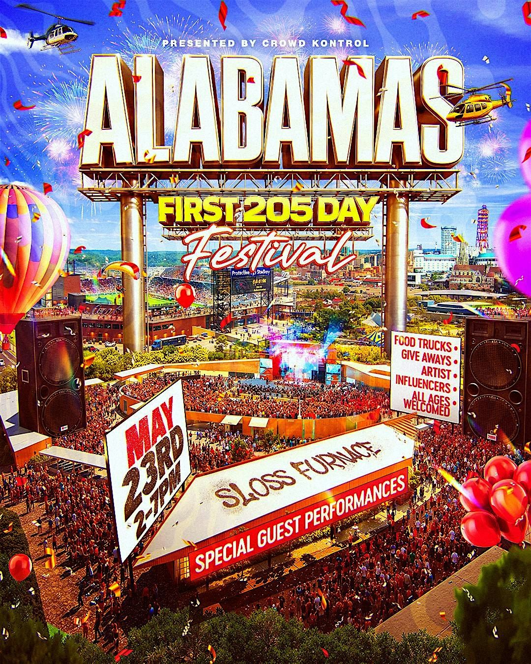 Alabama\u2019s First 205 Day Festival