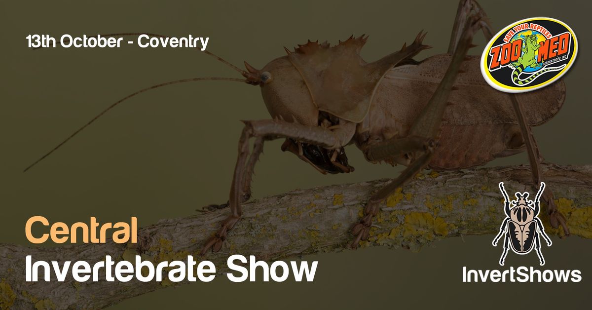 Central Invertebrate Show 2024 Sports Connexion Coventry