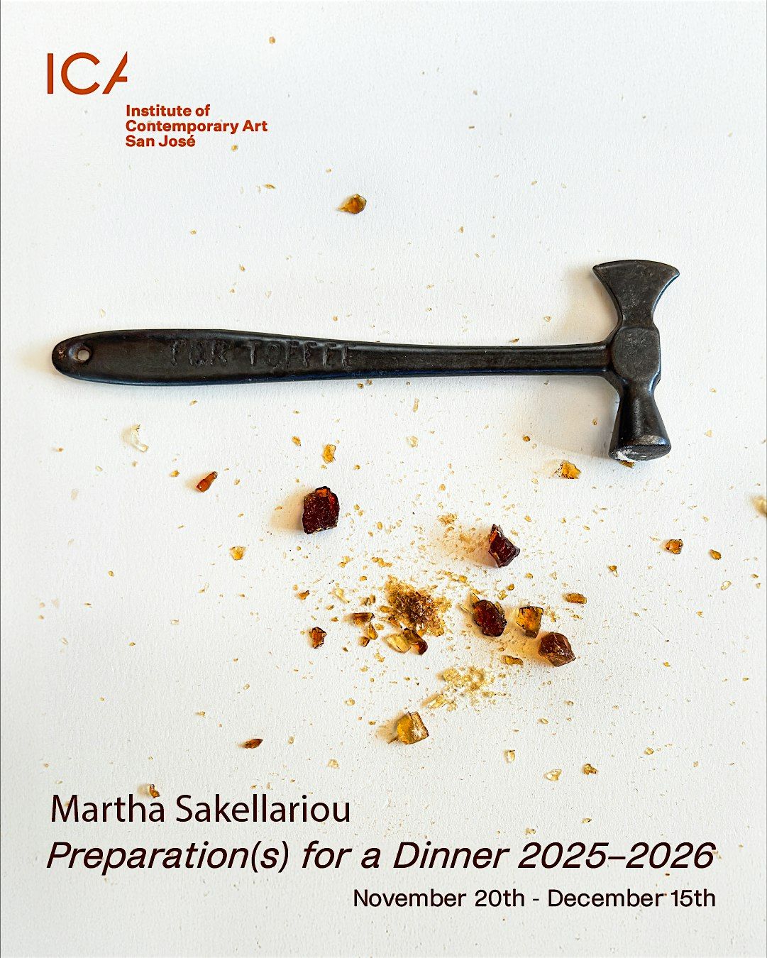 Martha Sakellariou: Preparation(s) for a Dinner 2025\u20132026