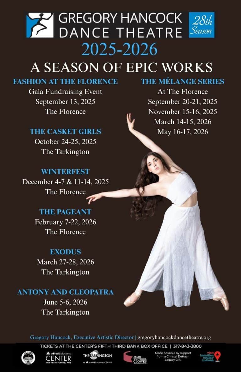 Gregory Hancock Dance Theatre - Exodus at Allied Solutions Center for the Performing Arts - The Tarkington