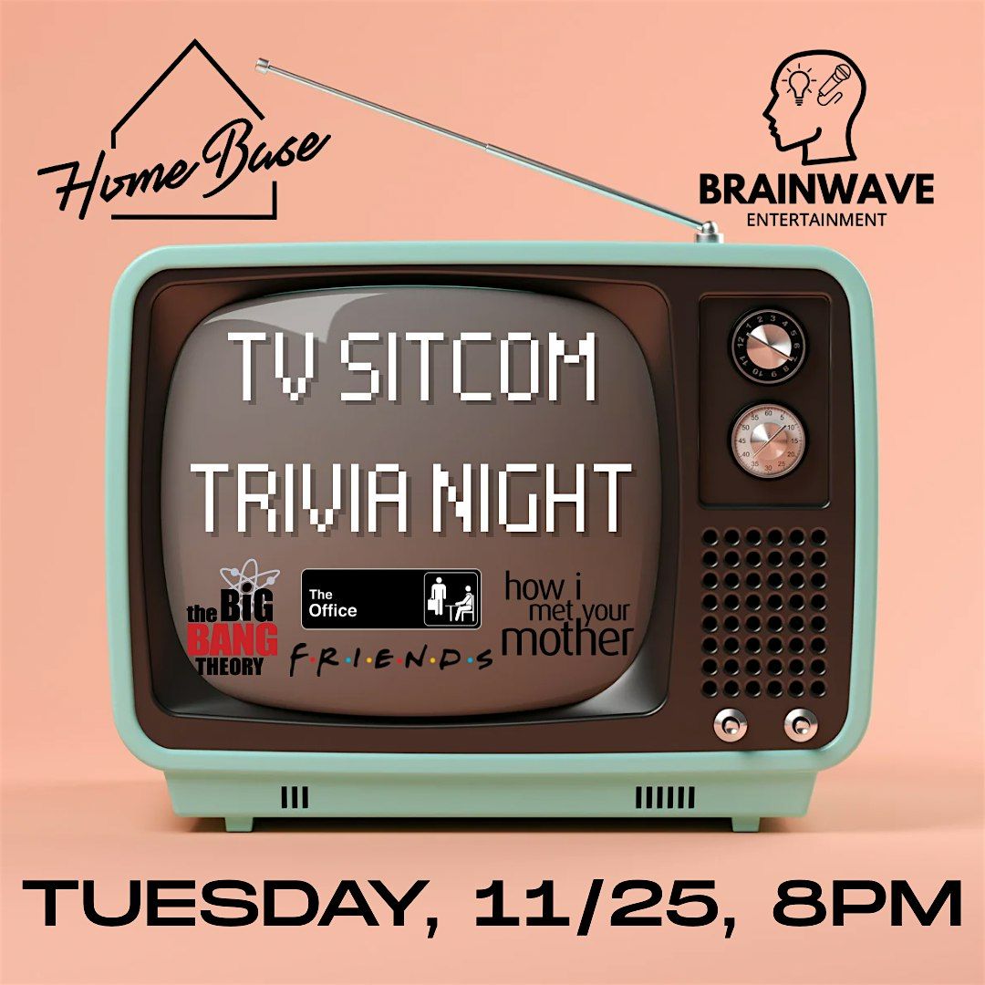 Tuesday Night Trivia featuring 90's Sitcoms like Friends and the Office