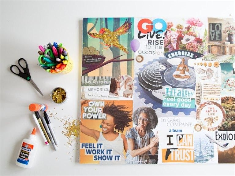 Creating ur Best Life: Vision Board Workshop & Social