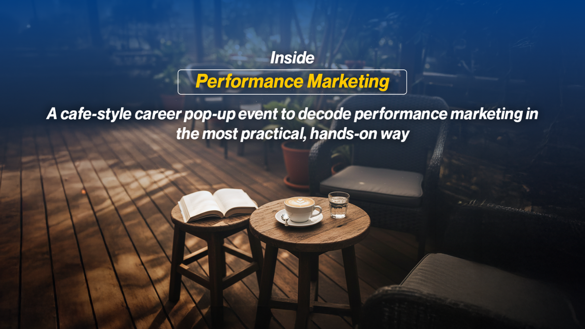 Pop-up event - Performance Marketing for All