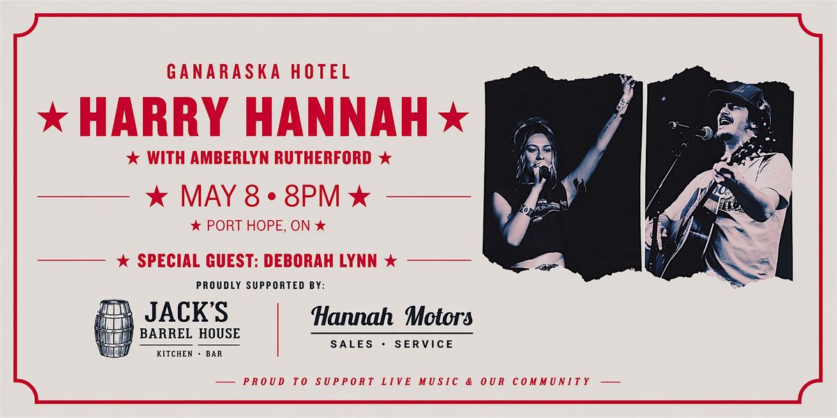 Harry Hannah & Amberlyn Rutherford With Special Guest Deborah Lynn at ...