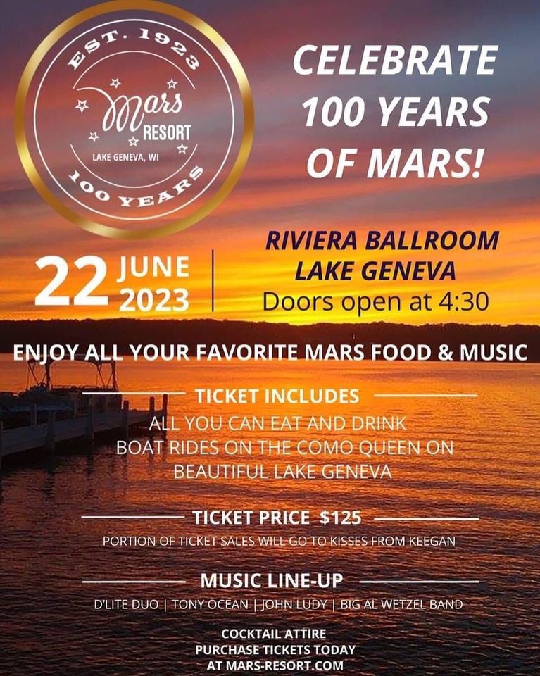 Big Al Wetzel Band @ Mars Resort 100th Anniversary “riviera Ballroom 