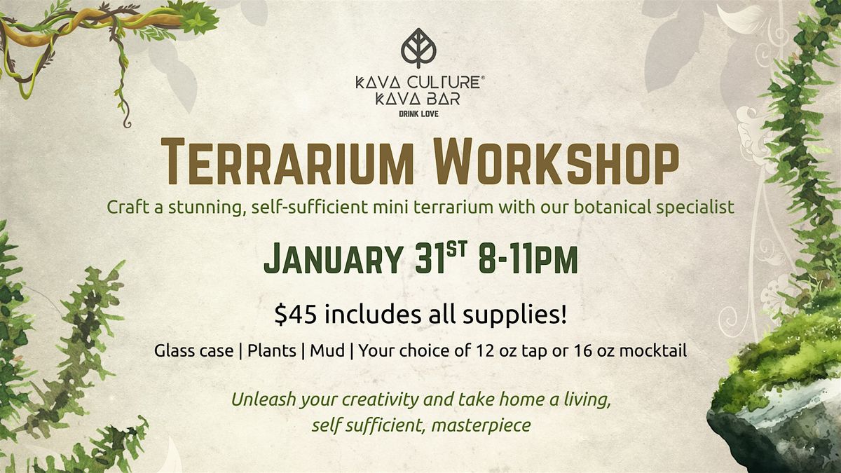 Terrarium Workshop