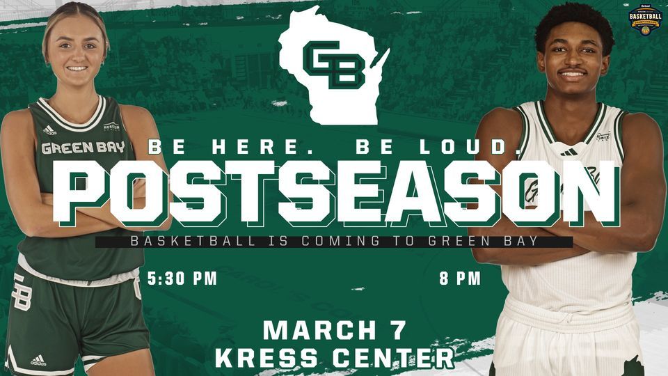 Green Bay Mens Basketball Horizon League Quarterfinal Kress Events green-bay-mens-basketball-horizon-league-quarterfinal-kress-events