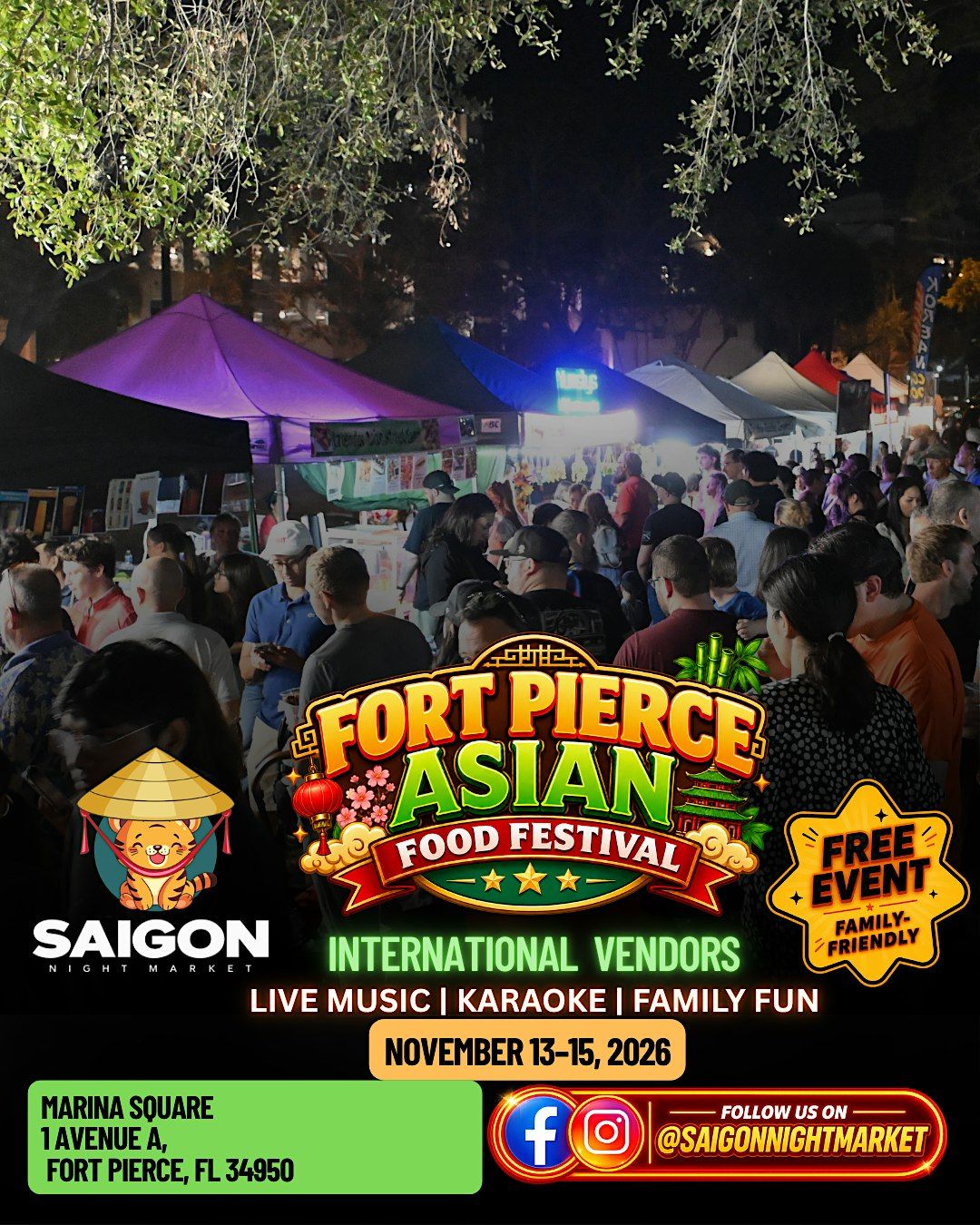 FORT PIERCE Asian Food Festival Family Free event , Family FUN at ...