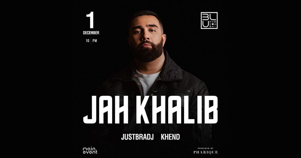 Jah Khalib в Дубае at BLU Dubai on 1st December, 2022