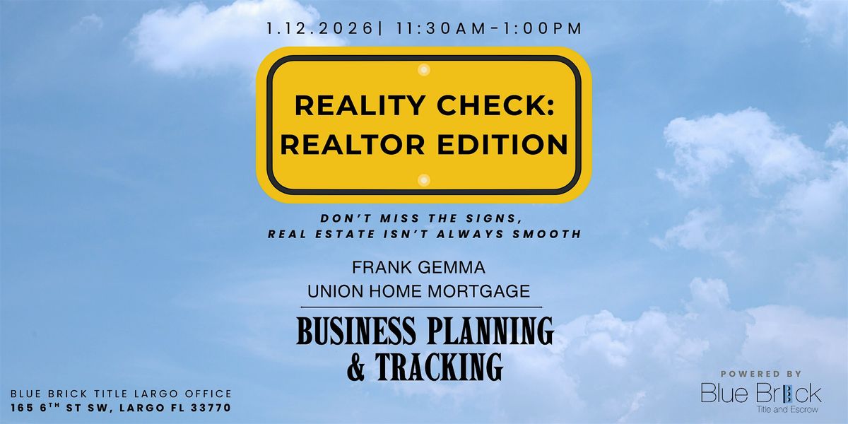Reality Check: Realtor Edition
