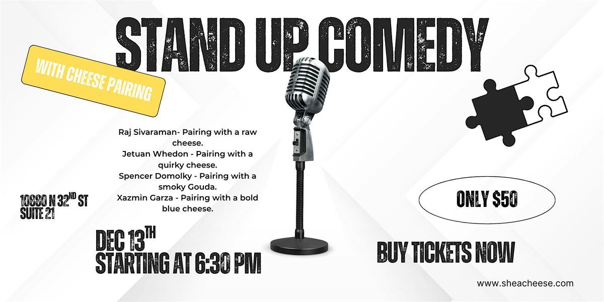 Cheesy Comedy Night