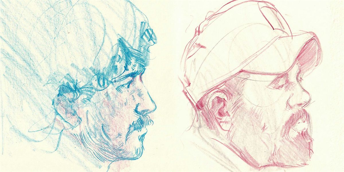 Tutored Portrait Drawing - Starting a Portrait Drawing