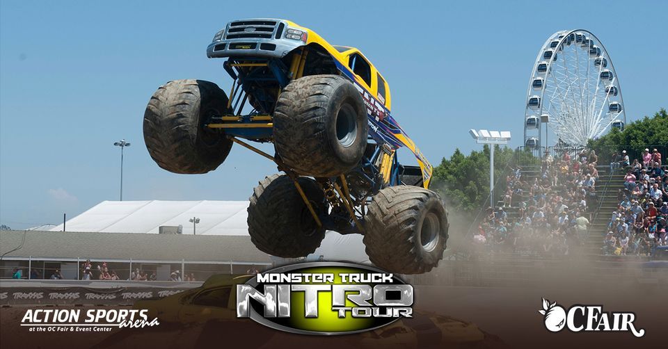 Monster Truck Nitro Tour At The OC Fair