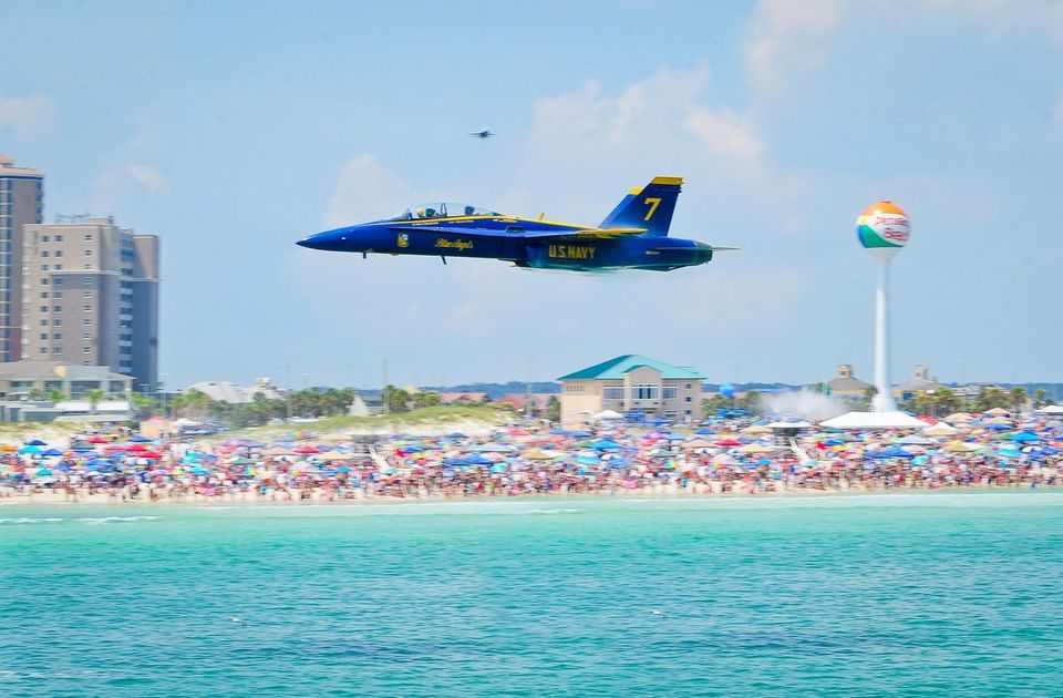 Blue Angels Pensacola Beach Air Show 2022 online July 9, 2022