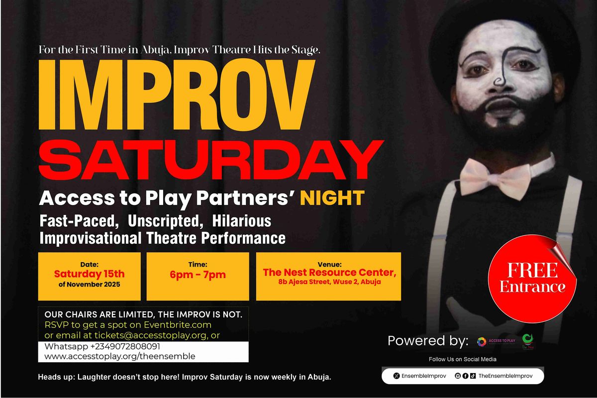 Improv Saturday (Improvisational Theatre) in Abuja