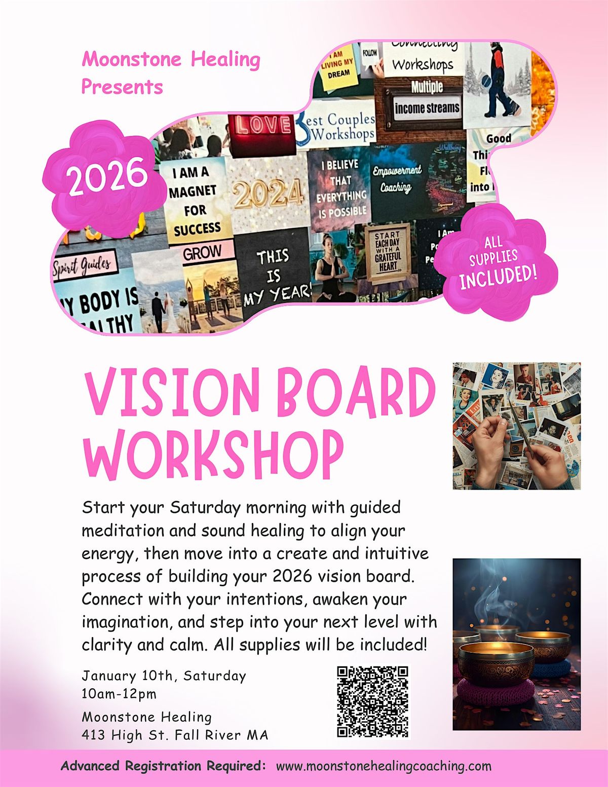 Moonstone Vision Boarding & Sound Bath