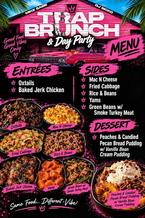 Pretty Red Stuff Trap Brunch & Day Party Pretty In Pink at Split Raleigh on 21st ...