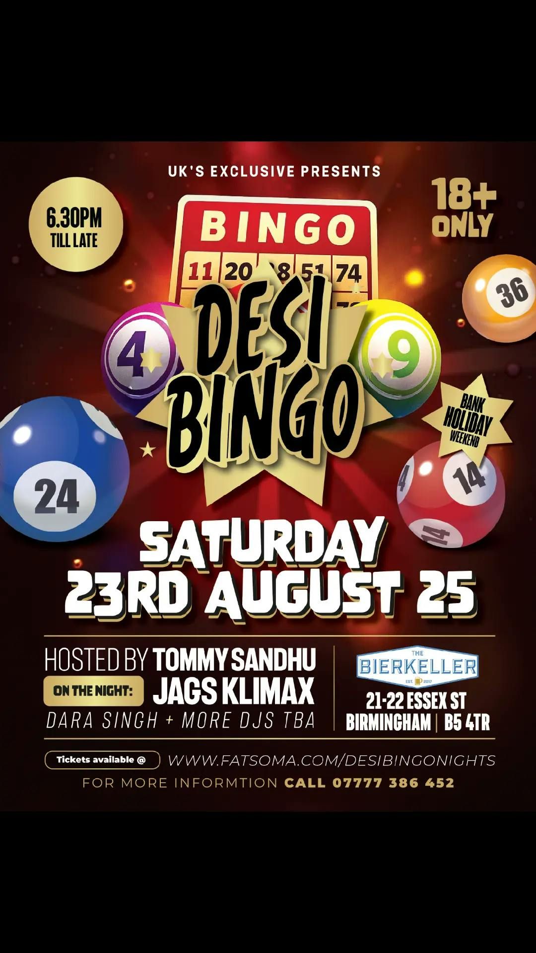 Desi Bingo Birmingham