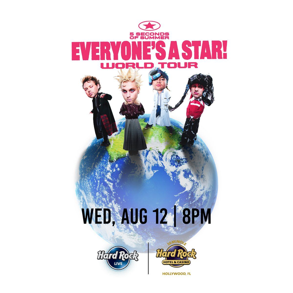 5 Seconds of Summer Hollywood Tickets