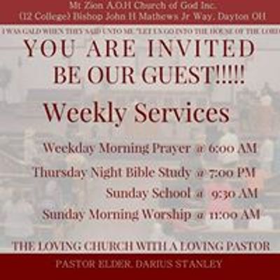 Mt. Zion A.O.H Church of God