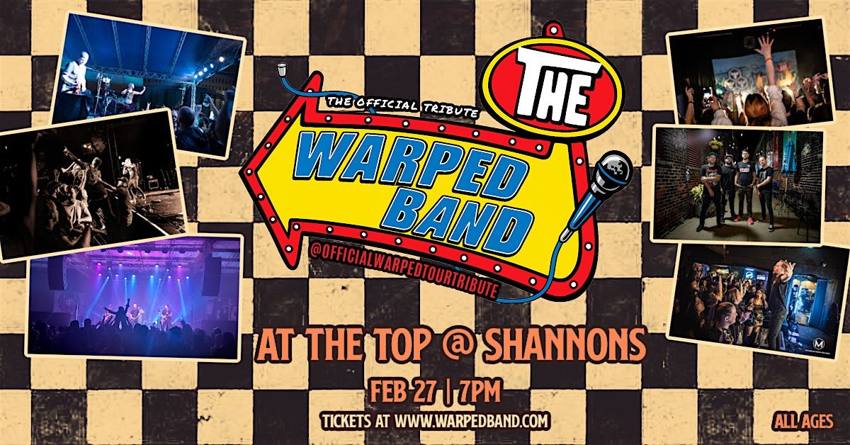 The Warped Band - Official Tribute at At The Top @ Shannons