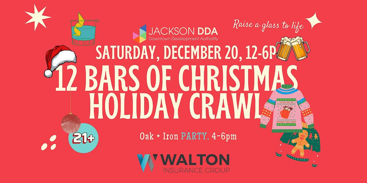 12 Bars of Christmas Holiday Crawl 2025