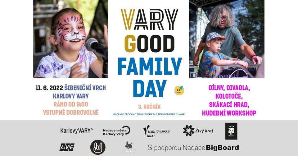 VARY GOOD FAMILY DAY 2022 VARY GOOD FEST, Karlovy Vary, KA June 11