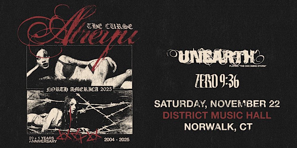 ATREYU THE CURSE TOUR in Norwalk