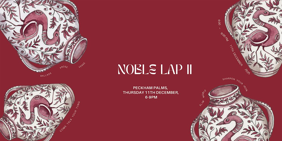 NOBLE LAP II - A Poetry Evening