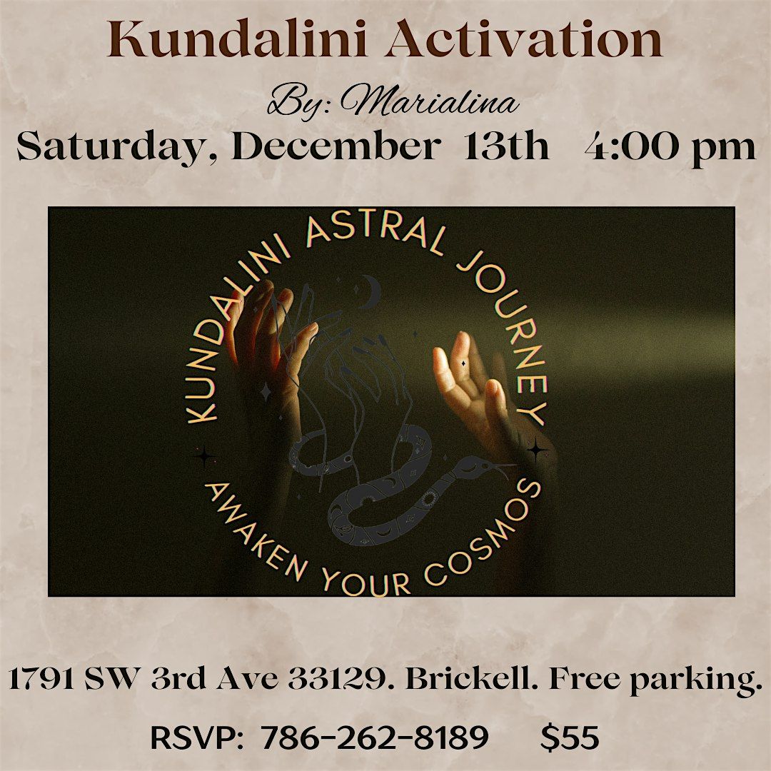 Kundalini Activation by Marialina.