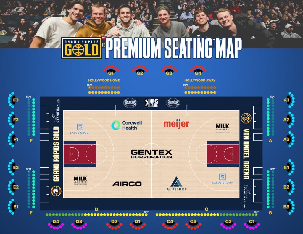 Grand Rapids Gold at Wisconsin Herd at Oshkosh Arena