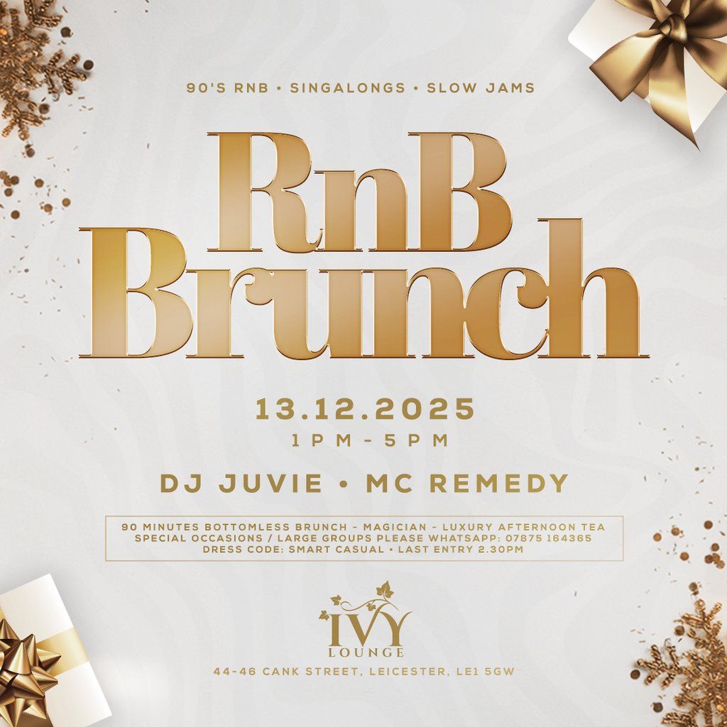 RnB Brunch - Christmas Special - 90s rnb, Singalongs, Slow Jams