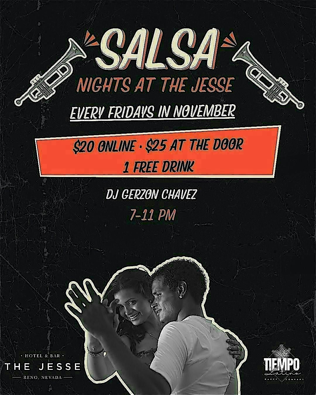 Club de Salsa \u2013 Fridays at The Jesse