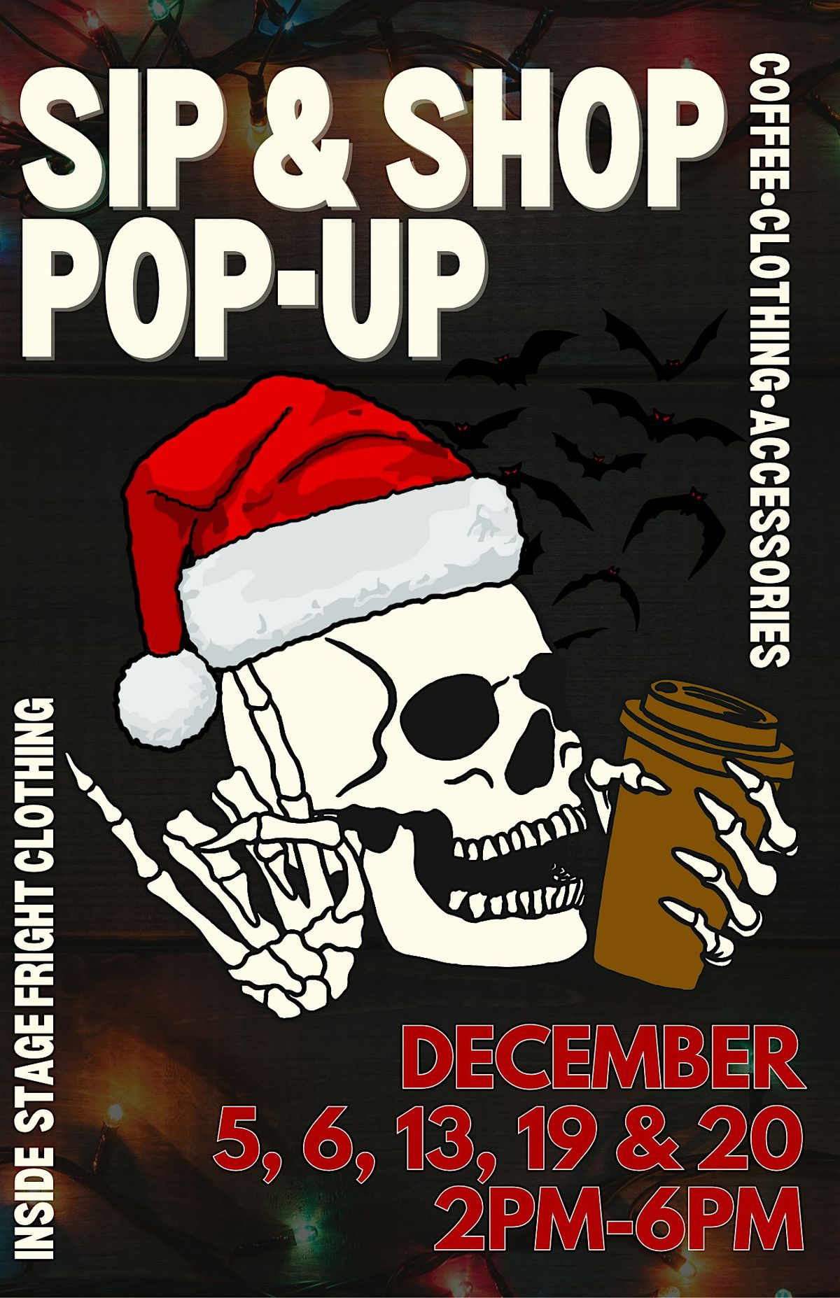 Sip & Shop at Stage Fright