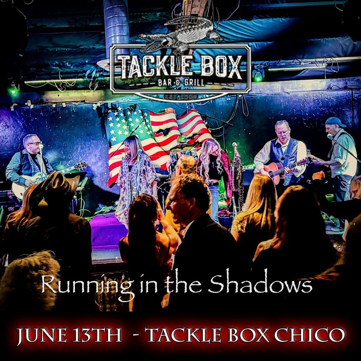 Running in the Shadows FINAL SHOW at Tackle Box | Chico CA