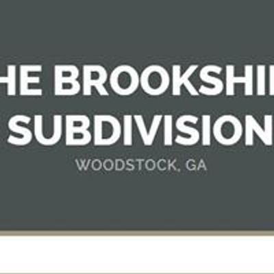 Brookshire Neighborhood, Woodstock GA