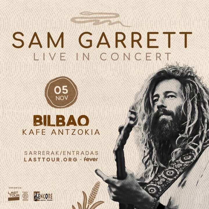 Sam Garrett en Kafe Antzokia, Bilbao 2025 in Bilbao
