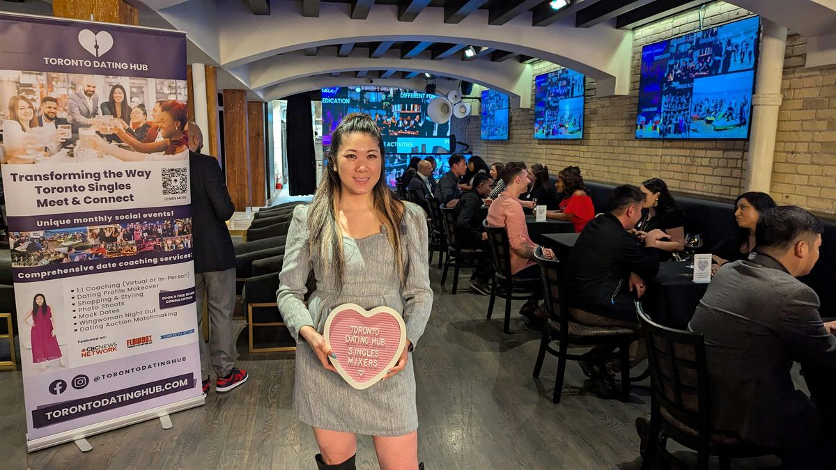 Toronto Dating Hub December Speed Dating for Professionals (Ages 30-45)