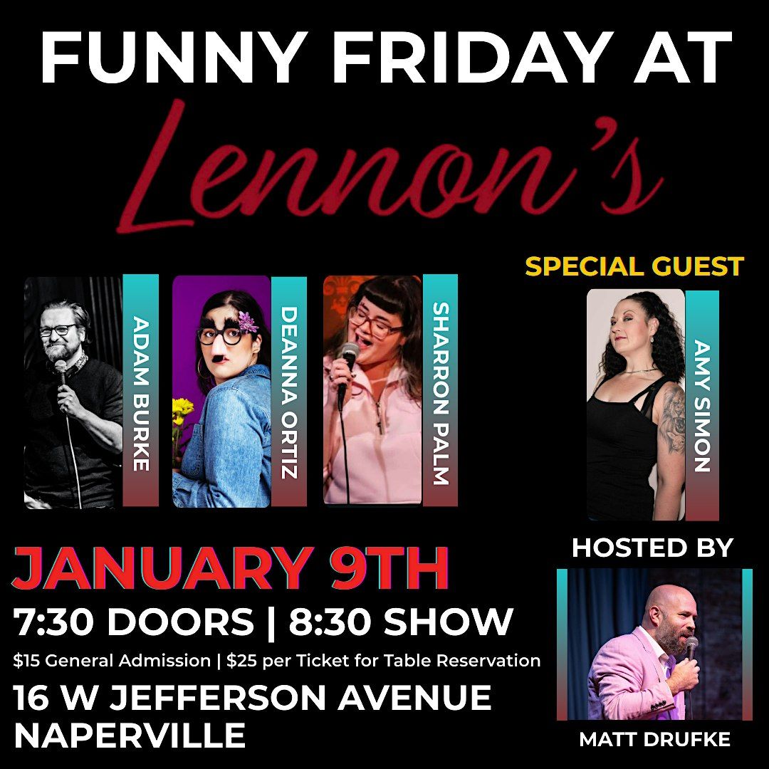 Friday Funnies at Lennon\u2019s Naperville