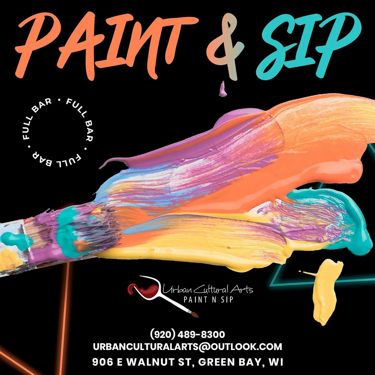 Paint & Sip at Happy Hour