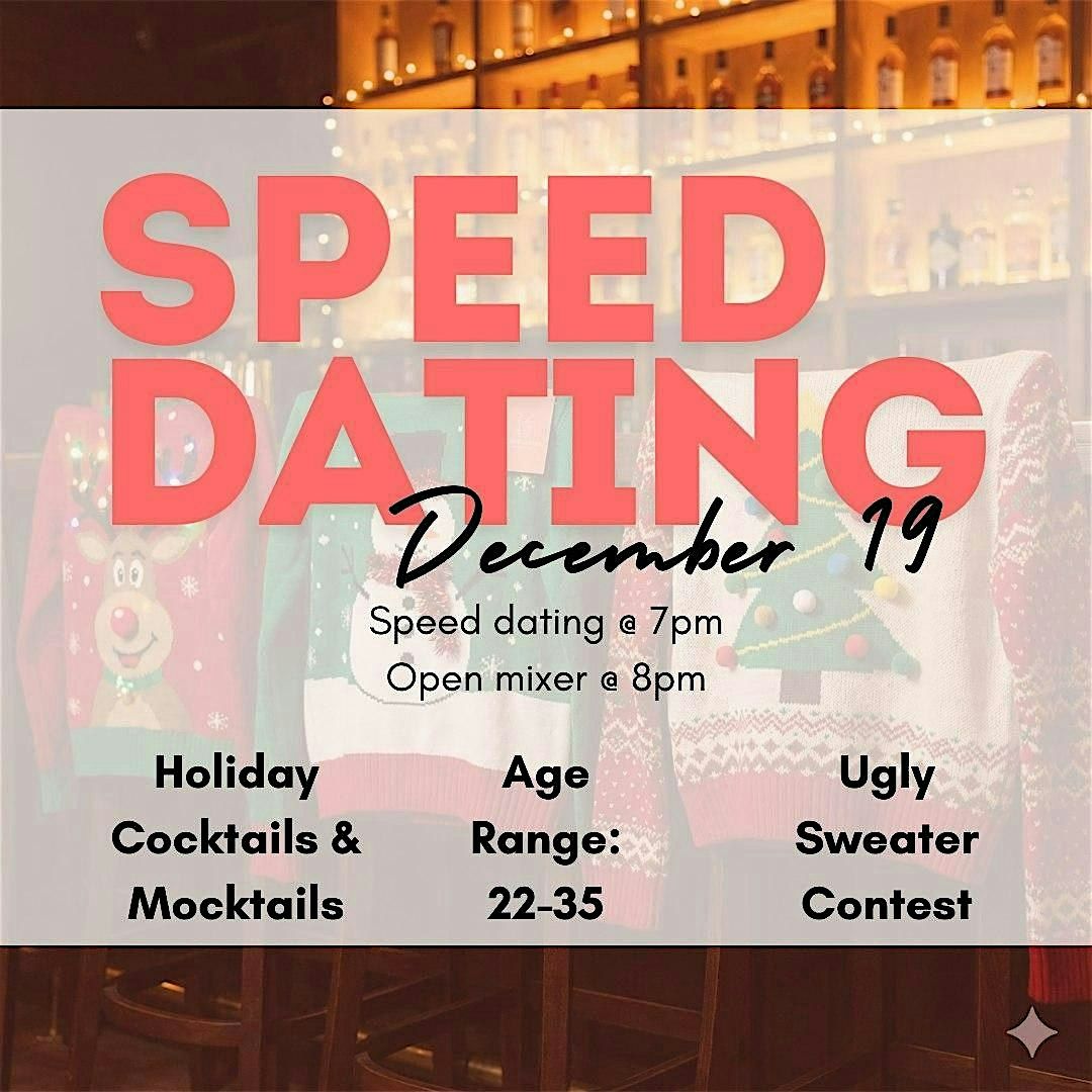 Ugly Sweater Singles Speed Dating & Mixer