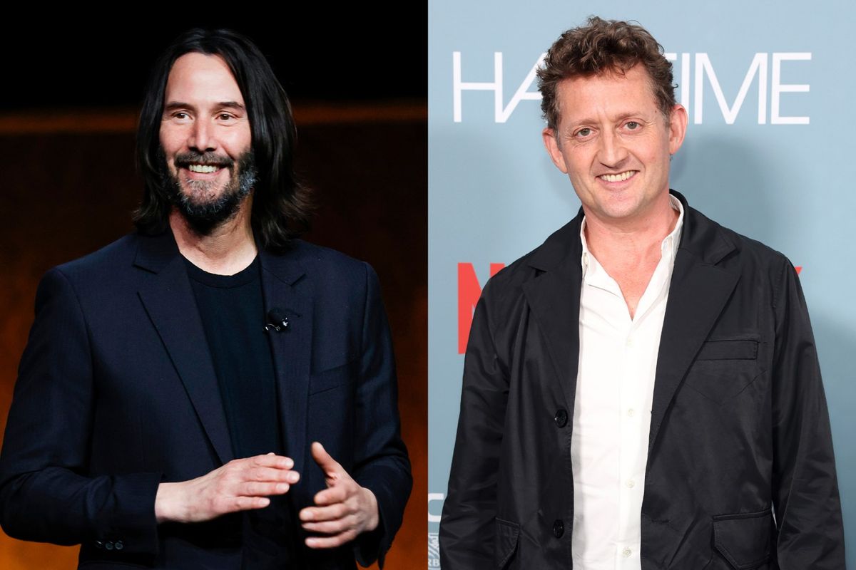 Waiting For Godot starring Keanu Reeves and Alex Winter - New York
