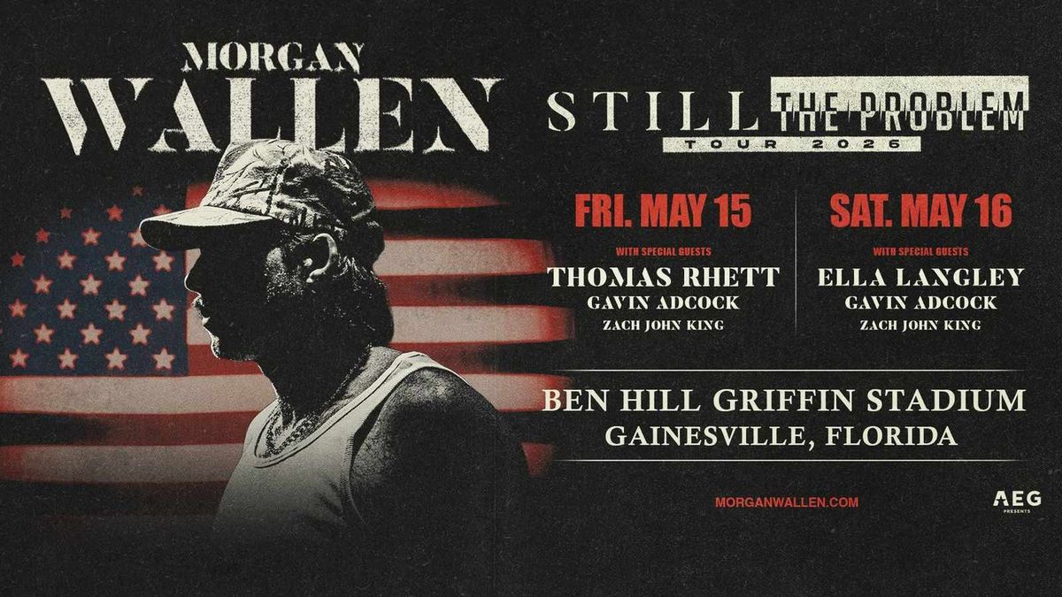 Morgan Wallen with Thomas Rhett, Gavin Adcock, and Zach John King