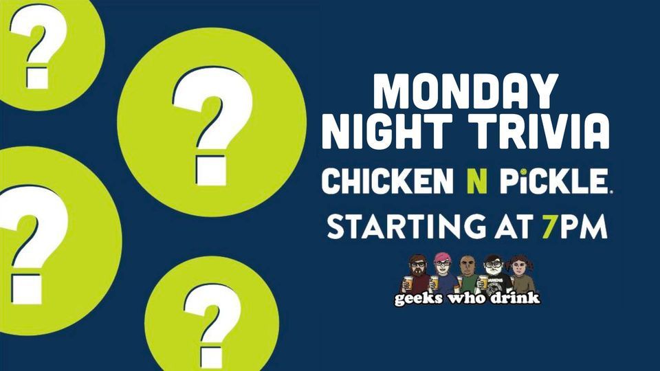 Trivia Night Chicken N Pickle Headquarters, Gladstone, MO December