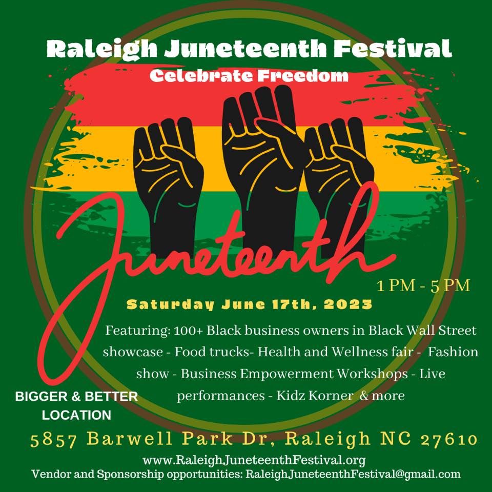 Raleigh Festival 2023 5857 Barwell Park Dr, Raleigh, NC