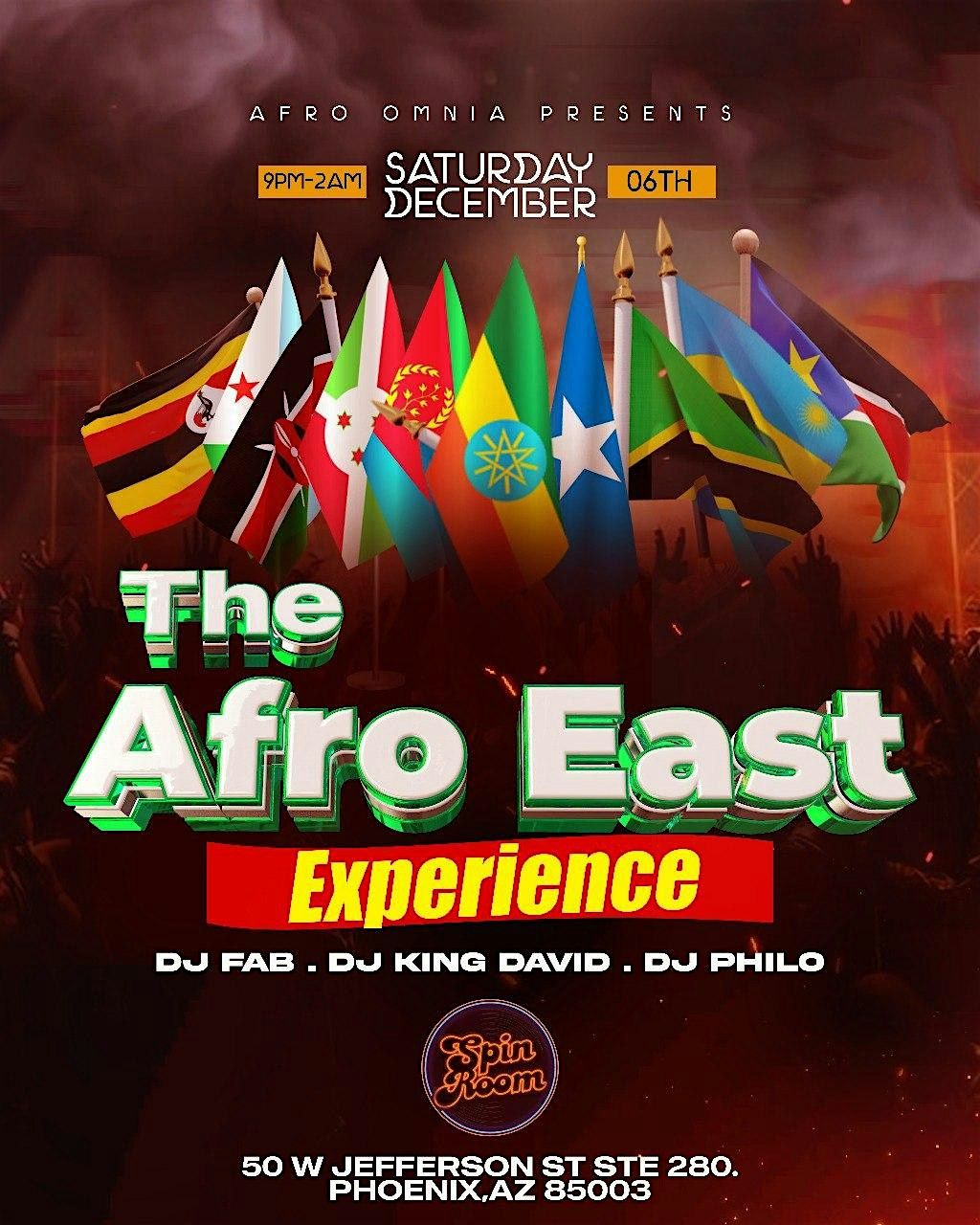Afro East Experience \u2013 East African Night in Phoenix