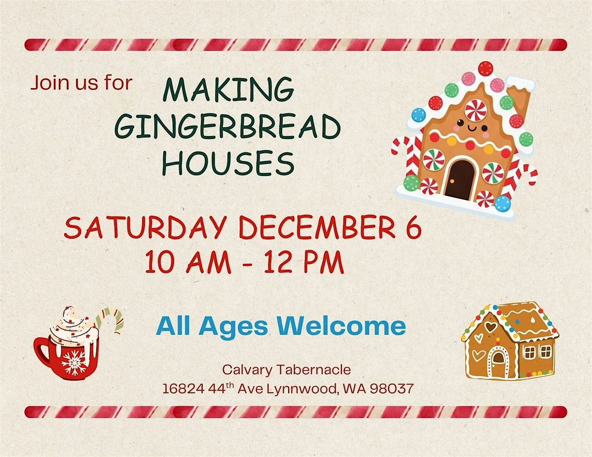 Decorate Gingerbread Houses