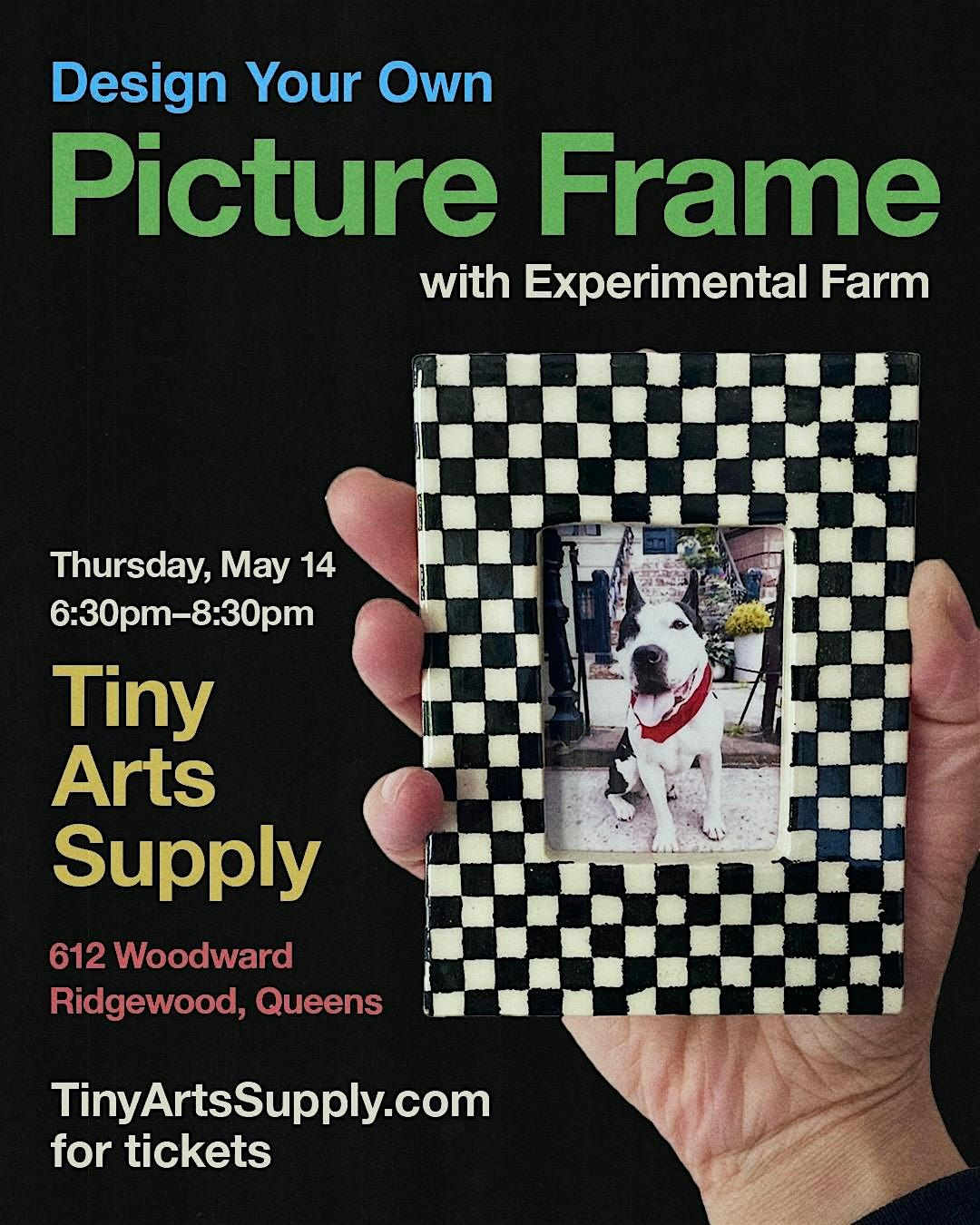 Design Your Own Picture Frame - Glaze a Ceramic Frame