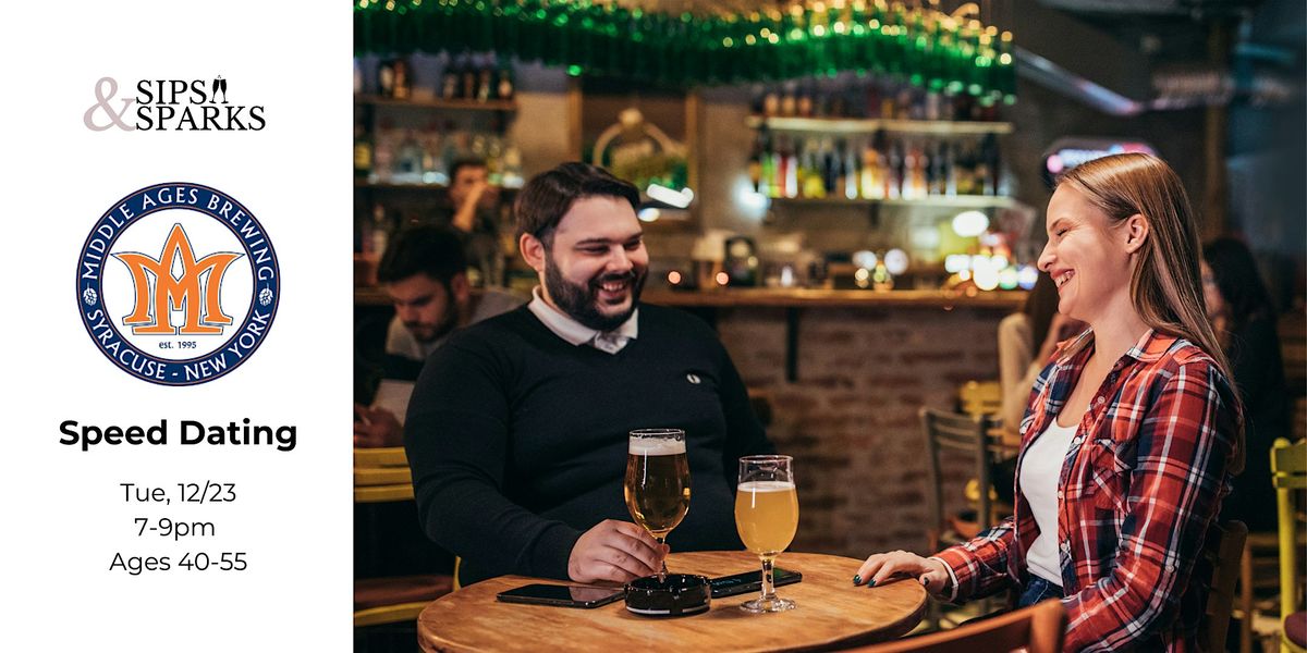 Speed Dating Ages 40-55 in Syracuse City, NY  at Middle Ages Brewing